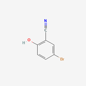 Chemical structure of 5-Bromo-2-hydroxybenzonitrile