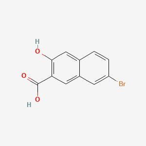 Chemical structure of 7-Bromo-3-hydroxy-2-naphthoic Acid