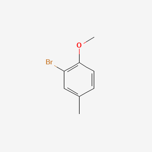 Chemical structure of 3-Bromo-4-methoxytoluene