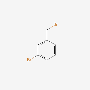 Chemical structure of 3-Bromobenzyl bromide