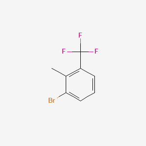 Chemical structure of 3-Bromo-2-methylbenzotrifluoride