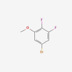 Chemical structure of 5-Bromo-2,3-difluoroanisole
