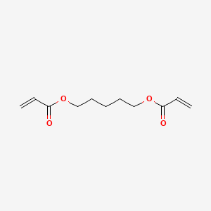 Chemical structure of 1,5-Pentanediol Diacrylate