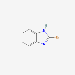 Chemical structure of 2-Bromo-1H-benzimidazole