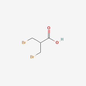 Chemical structure of 3-Bromo-2-(bromomethyl)propionic Acid