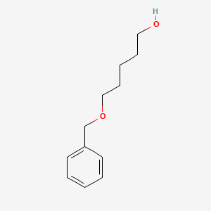 Chemical structure of 5-Benzyloxypentanol