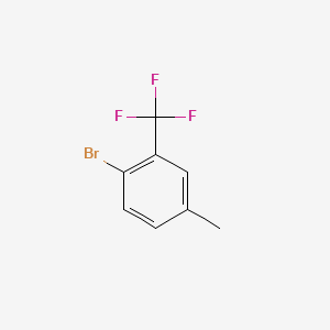Chemical structure of 2-Bromo-5-methylbenzotrifluoride