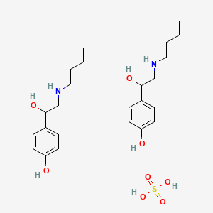Chemical structure of Bamethan Hemisulfate Salt
