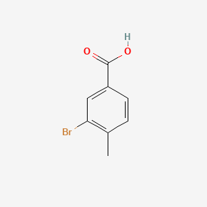 Chemical structure of 3-Bromo-4-methylbenzoic Acid