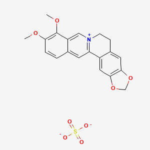 Chemical structure of Berberine Sulfate Hydrate