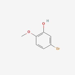 Chemical structure of 5-Bromo-2-methoxyphenol