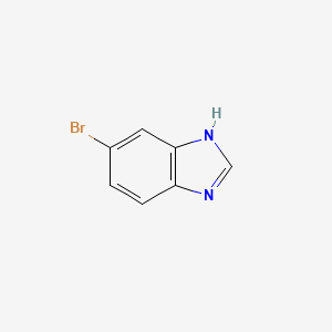 Chemical structure of 6-Bromo-1H-benzimidazole
