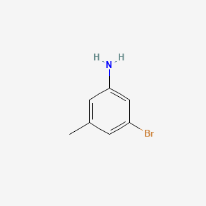 Chemical structure of 3-Bromo-5-methylaniline