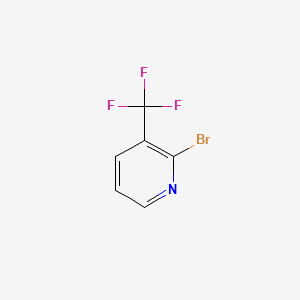 Chemical structure of 2-Bromo-3-(trifluoromethyl)pyridine