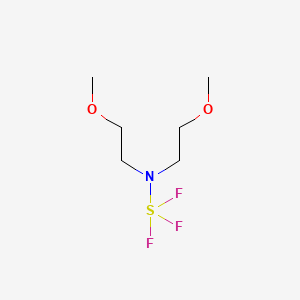 Chemical structure of Bis(2-methoxyethyl)aminosulfur Trifluoride