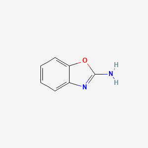 Chemical structure of 2-Aminobenzoxazole