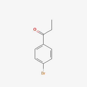 Chemical structure of p-Bromopropiophenone