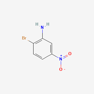 Chemical structure of 2-Bromo-5-nitroaniline