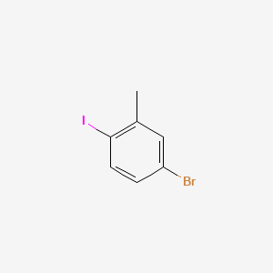 Chemical structure of 5-Bromo-2-iodotoluene