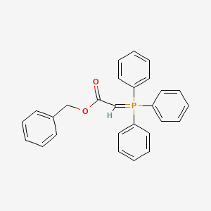 Chemical structure of Benzyl(triphenylphosphoranylidene)acetate