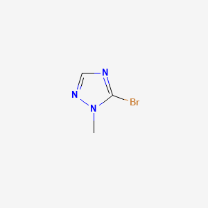 Chemical structure of 5-Bromo-1-methyl-1H-1,2,4-triazole