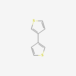 Chemical structure of 3,3′-Bithiophene
