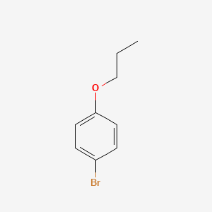 Chemical structure of 1-Bromo-4-propoxybenzene