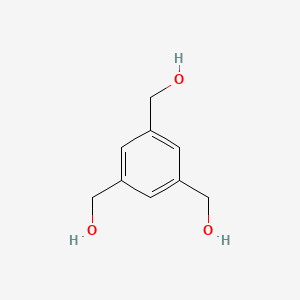 Chemical structure of 1,3,5-Benzenetrimethanol
