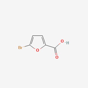 Chemical structure of 5-Bromo-2-furoic acid