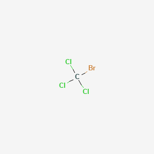 Chemical structure of Bromotrichloromethane