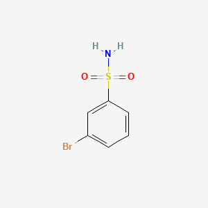Chemical structure of 3-Bromobenzenesulfonamide