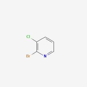 Chemical structure of 2-Bromo-3-chloropyridine