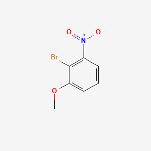 Chemical structure of 2-Bromo-1-methoxy-3-nitrobenzene