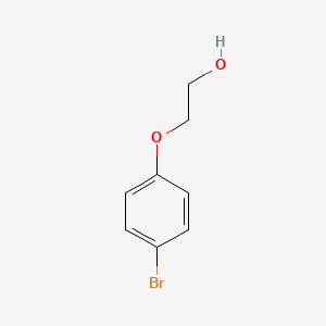 Chemical structure of 2-(4-Bromophenoxy)ethanol