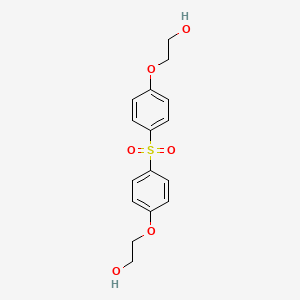 Chemical structure of Bis[4-(2-hydroxyethoxy)phenyl] sulfone