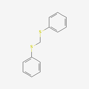 Chemical structure of Bis(phenylthio)methane