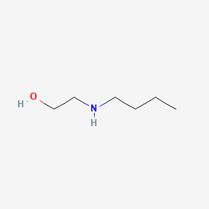 Chemical structure of Butylethanolamine