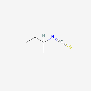 Chemical structure of sec-Butyl Isothiocyanate