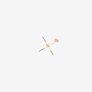 Chemical structure of Bromotrimethylsilane