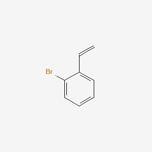 Chemical structure of 2-Bromostyrene