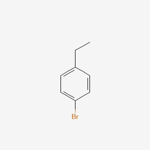 Chemical structure of 1-Bromo-4-ethylbenzene