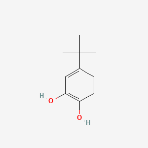 Chemical structure of 4-tert-Butylcatechol