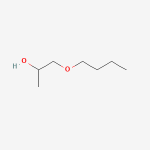 Chemical structure of Propylene glycol butyl ether