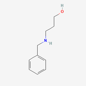 Chemical structure of 3-(Benzylamino)propanol