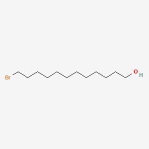 Chemical structure of 12-Bromo-1-dodecanol