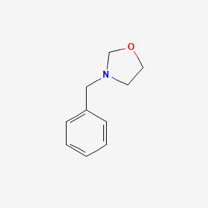 Chemical structure of 3-Benzyloxazolidine
