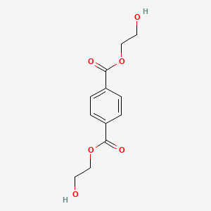 Chemical structure of Bis(2-hydroxyethyl) Terephthalate
