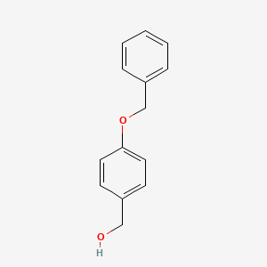Chemical structure of 4-Benzyloxybenzyl Alcohol