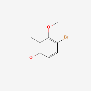 Chemical structure of 3-Bromo-2,6-dimethoxytoluene