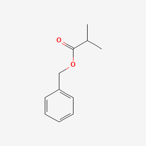 Chemical structure of Benzyl Isobutyrate